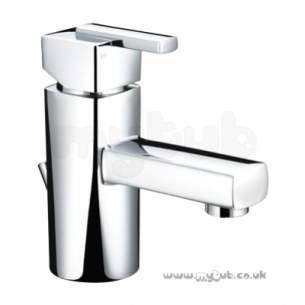 Bristan Brassware -  Qube Mini Basin Mixer And Puw Cp