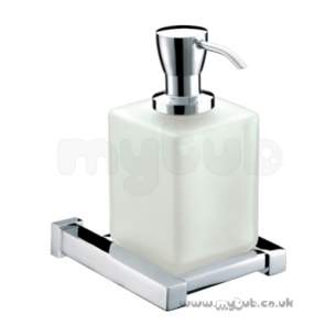Bristan Accessories -  Bristan Qube Soap Dispensor Chrome Plated Qu Soap C
