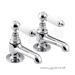 Bristan Brassware -  Renaissance Basin Taps Pair Chrome Plated Rs 1/2 C