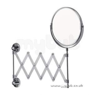 Bristan Accessories -  Bristan Solo Extending Mirror Cp