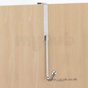 Bristan Accessories -  Solo Single Hook Over Door Hanger Cp