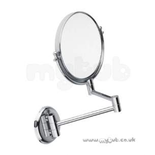 Bristan Accessories -  Solo Reversible Wall Mounted Mirror Cp