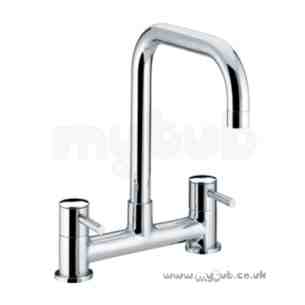 Bristan Brassware -  Bristan Torre Deck Sink Mixer Cp