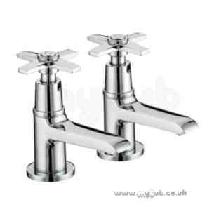 Bristan Brassware -  Twist Basin Taps Chrome Plated Limited Stock