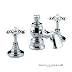 Bristan Brassware -  Trinity 3th Basin Mixer And Puw Cp