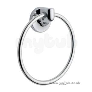 Bristan Accessories -  Bristan Neon Towel Ring Cp