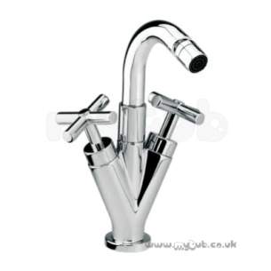 Bristan Brassware -  Star Bidet Mixer With Clicker Waste Cp