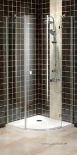 Bristan Showering -  Prism Pmq3 900mm For 3 Part Quadrant Lh