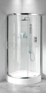 Bristan Showering -  Java Jq25 950mm 2 Part Sliding Quadrant