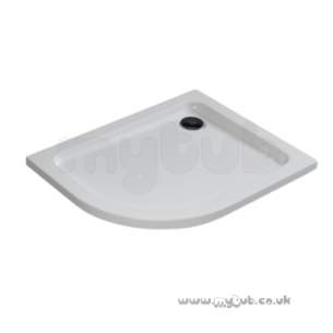 Bristan Showering -  O/s Stqlw129 1200 X 900mm Quad Shower Tray Lh