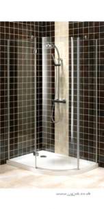 Bristan Showering -  Prism Pmq3 3 Part Offset Quadrant Lh