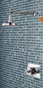 Bristan Showering -  Quad Qtcshcfhc Recessd With Fixd Head Cp