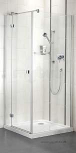 Bristan Showering -  Prism Pmhsr 800mm Hinged Dr For S/pnl Rh