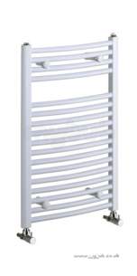 Bristan Brassware -  Rosanna Lrr604cw Curved Towel Rail Wh