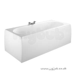 Bristan Showering -  Jute 3mm Front Panel For Jute 750mm Bath