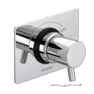 Bristan Brassware -  Bristan Prism Stop Cock Chrome Plated Pm Stop C