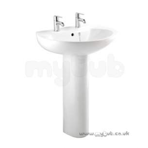 Bristan Brassware -  Bristan Blade 60cm 1 Th Basin Sw Bl Basin 1h W