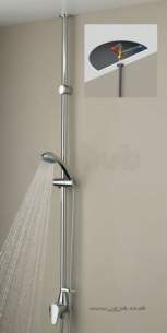 Bristan Showering -  Jute Mini Twinline Thermo Shower Cp
