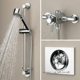 Bristan Showering -  Rio Recessed/surface Mountd Dual Control