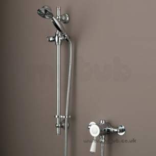 Bristan Showering -  Colonial Single Control Thermo Valve And Riser