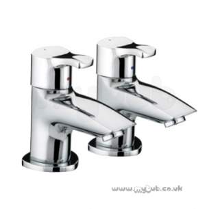 Bristan Brassware -  Bristan Capri Bath Taps Chrome Plated Cap 3/4 C