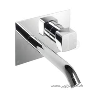 Bristan Brassware -  Js2 Two Tap Holes Wall Mounted Bath Filler Cp