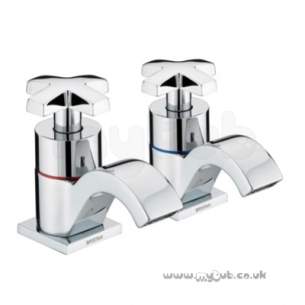 Bristan Brassware -  Bristan Moloko Bath Taps Chrome Plated Mlk 3/4 C