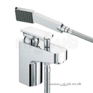 Bristan Brassware -  Ovali 1 Hole Bath Shower Mixer Cp