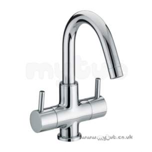 Bristan Brassware -  Bristan Prism 2 Handle Basin Mixer Cp