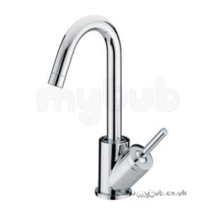 Bristan Brassware -  Soprano Basin Mixer With Pop Up Waste Cp