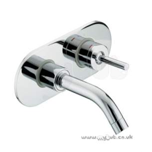 Bristan Brassware -  Soprano Wall Mounted Basin Mixer Cp