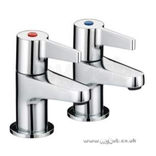 Bristan Brassware -  Design Utility Lever 3/4 Bath Taps Cp