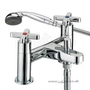 Bristan Brassware -  Design Utility Crosshead Bath Shower Mixer Cp