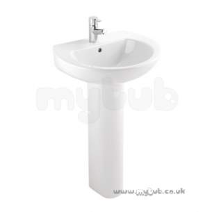 Bristan Accessories -  Bristan Dune Pedestal White Sw Dn Ped W