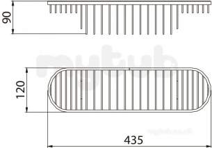 Bristan Accessories -  Bristan Comp Bask01 C Wire Basket