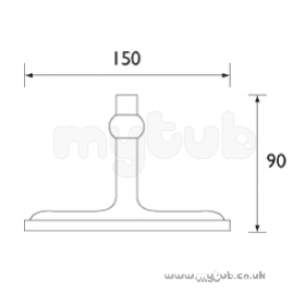 Bristan Showering -  Bristan Fh103 S/function Fixed Head Cp