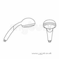 Bristan Showering -  Bristan 103 Single Function Handset Cp