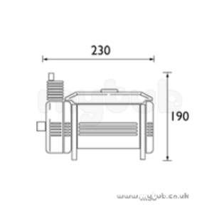 Bristan Showering -  Hydropower Si 50 Varispeed Pump Hy Pump50 Vsi