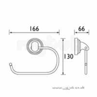 Bristan Accessories -  Bristan Java Toilet Roll Holder Cp