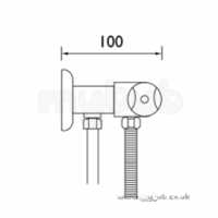 Bristan Showering -  Bristan Exp Wall Mount Shower Fixings Cp
