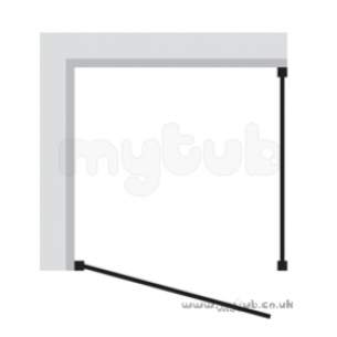 Bristan Showering -  Jute Jupcp 760mm P/dr And S/pnl Combi P S