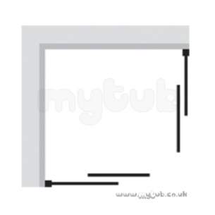 Bristan Showering -  Jute Juce 760/800 Telescopic C/entry Sil