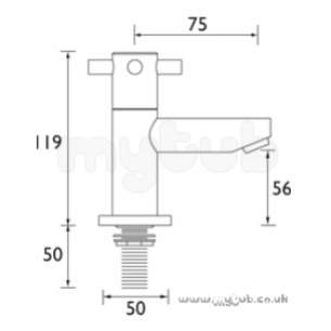 Bristan Brassware -  Bristan Appollo Bath Taps Chrome Plated Obsolete