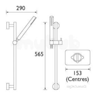 Bristan Showering -  Chill Universal Therm Shower Valve Cp