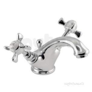 Vado Brassware -  Wentworth Mono Basin Mixer Deck Mount Plus Pop-up Waste