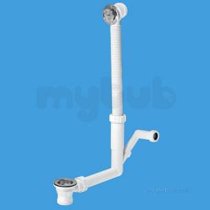 Mcalpine Waste traps overflow -  19/22mm Wasteflow Assembly Wf21-sp