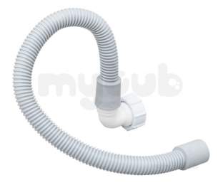 Marley Soil and Waste -  Flex Overflow Pipe And Reducer Wop2w