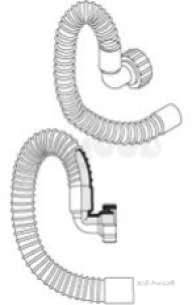 Marley Soil and Waste -  Flex Overflow Pipe And Reducer Wop2w