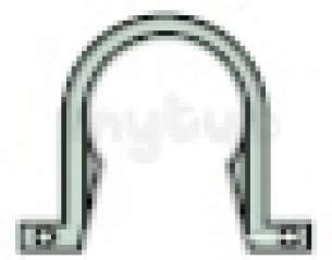 Polypipe Waste and Traps -  Polypipe 40mm Pipe Clip Wp34-br Wp34br