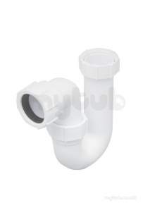 Marley Soil and Waste -  Marley 32mm Tubular Swivel Trap P Outlet Wpt3-w